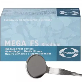 Дзеркало стоматологічне Mega FS №4 родоване (Hahnenkratt)