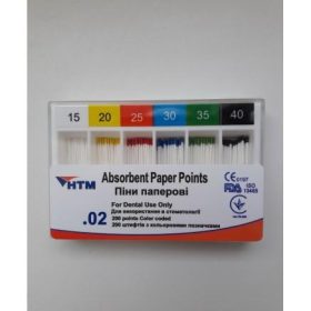 Штифти паперові 02 конус HTM, 200шт.